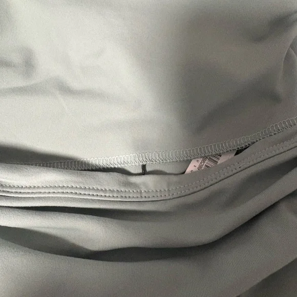 NWT Susana Monaco Asymmetric Ruffle Hem Strapless Dress in Celadon. Size X-Small - Picture 9 of 9